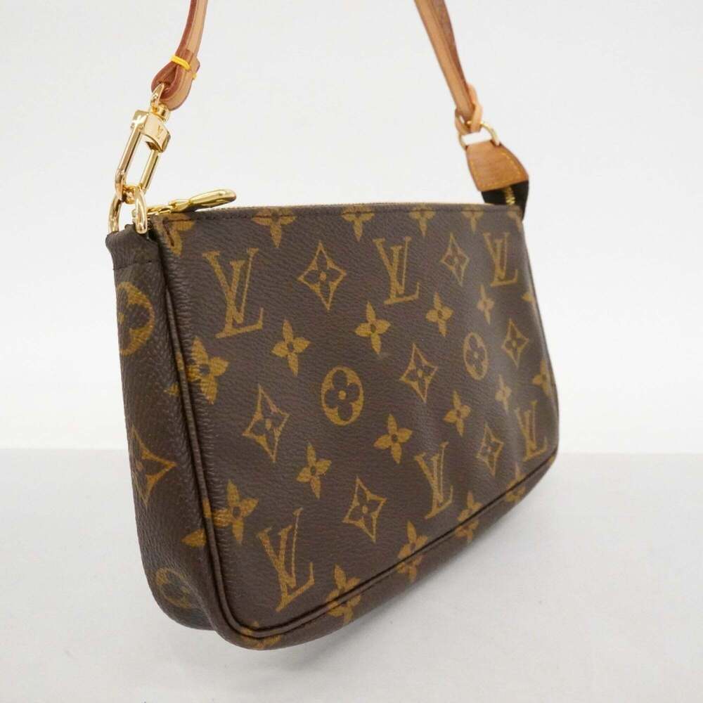 LOUIS VUITTON Brown Monogram Pochette Pouch - Picture 2 of 11